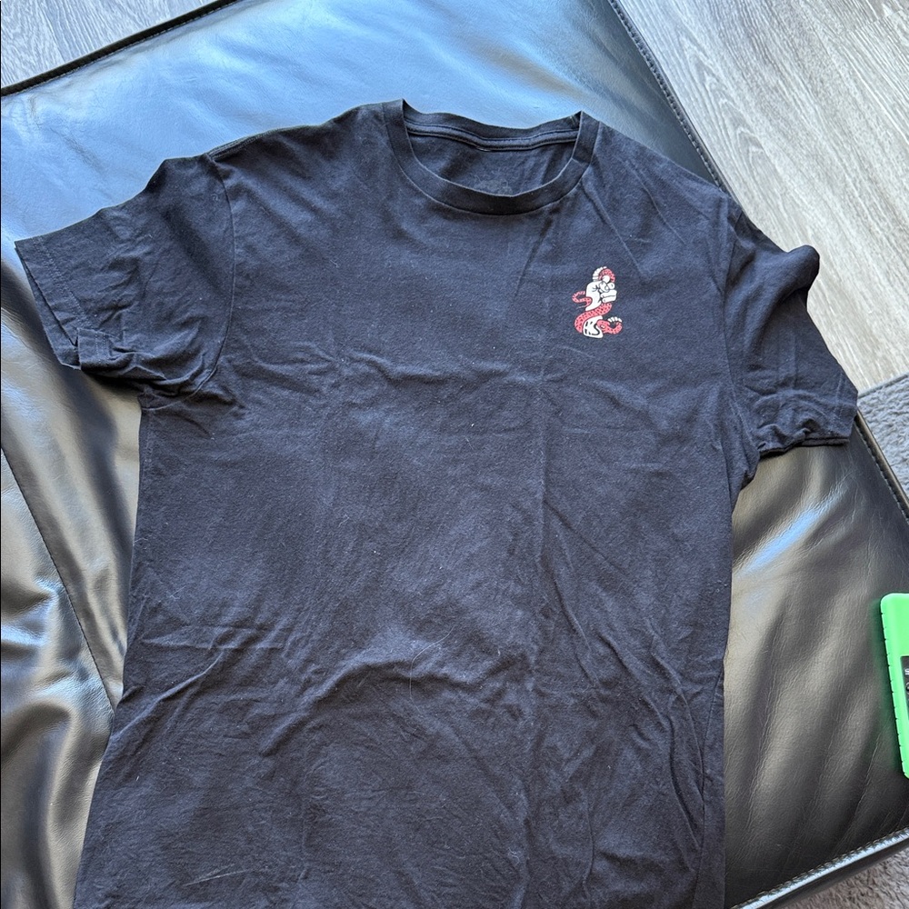 Men's half sumo BJJ Black Graphic T-Shirt